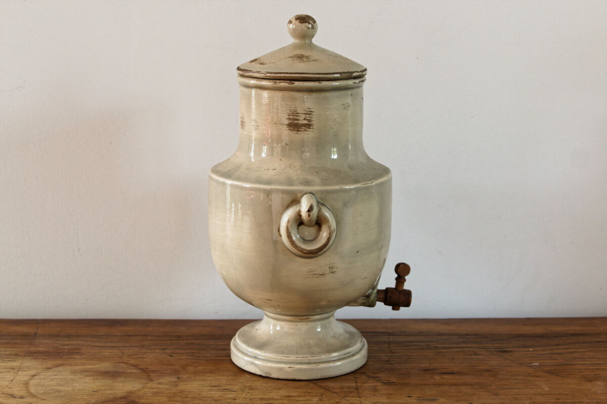 Old ceramic vinegar