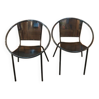 Pair of pop armchairs