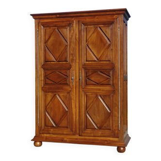 Louis XIII walnut wardrobe