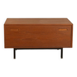 Commode en placage de teck, années 1960