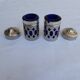 Salt and pepper shakers from the 1930s