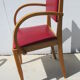 Pair of bridge armchairs , year 50-60 , beech