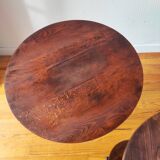 Paire de consoles Art déco en bois