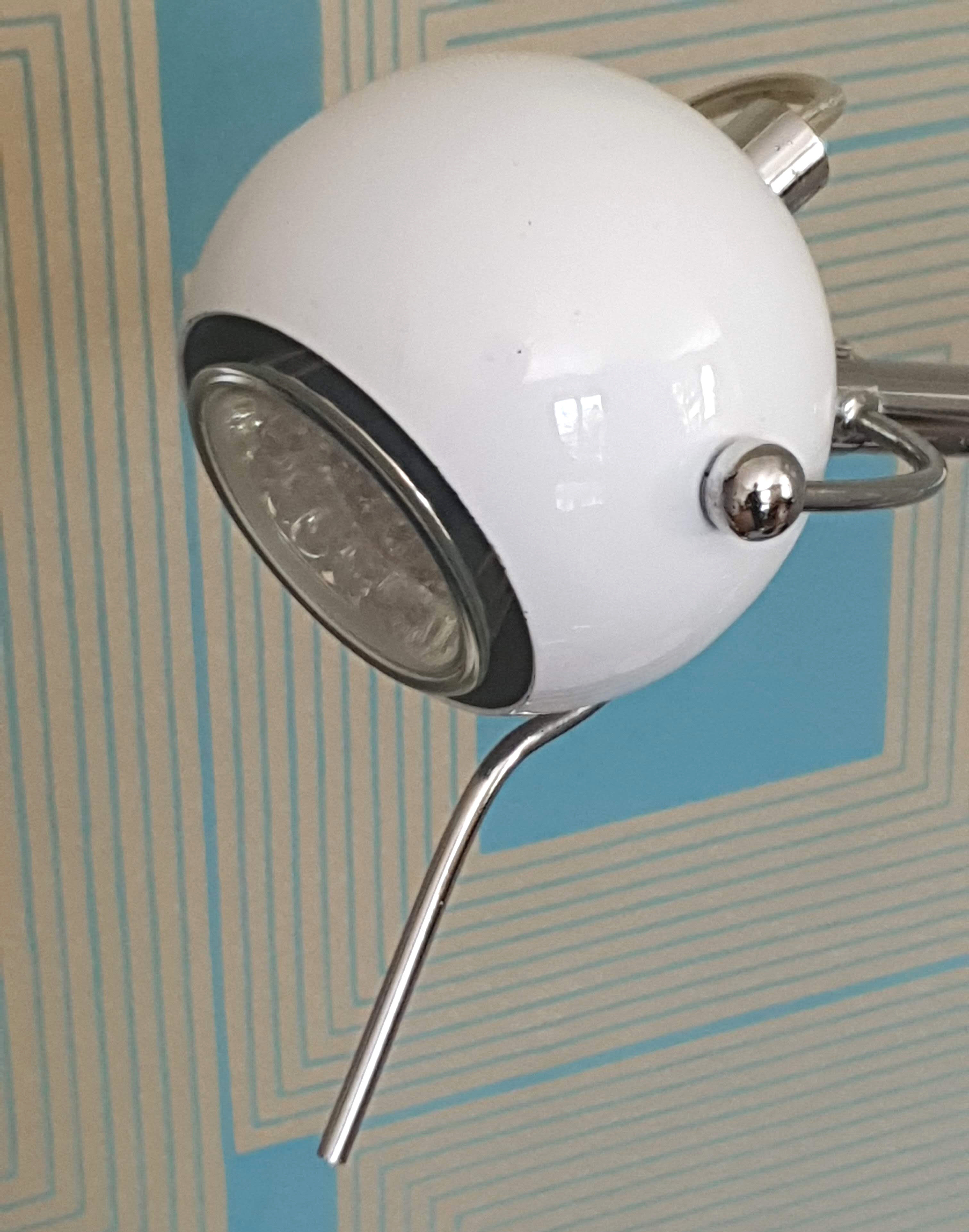 Space Age design articulated lamp