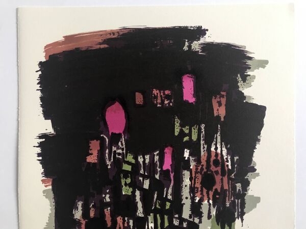Alfred MANESSIER, Capharnaüm, 1978. Lithographie originale