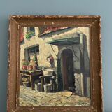 Painting signed Robert Boudry