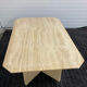 Table basse en travertin des années 70 Italy