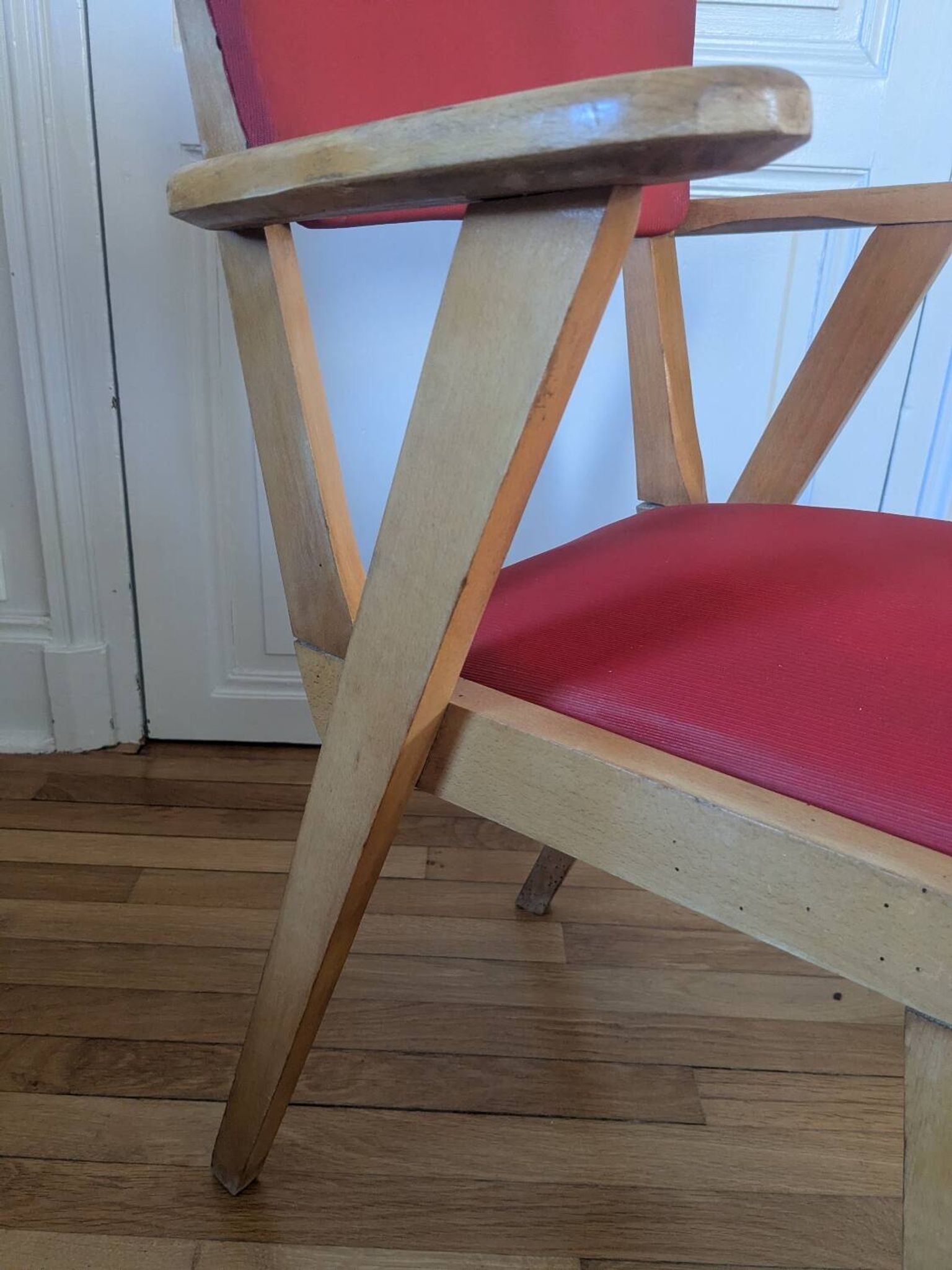Paire de fauteuils années 60
