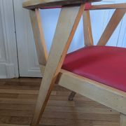 Paire de fauteuils années 60