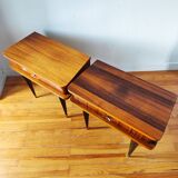 Pair of vintage bedside tables 1965