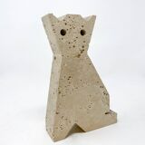 Mid-Century Cat Sculpture by Fratelli Mannelli, Italy, 1970s