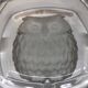 Owl ashtray in Arques crystal