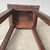 Antique solid wood stool