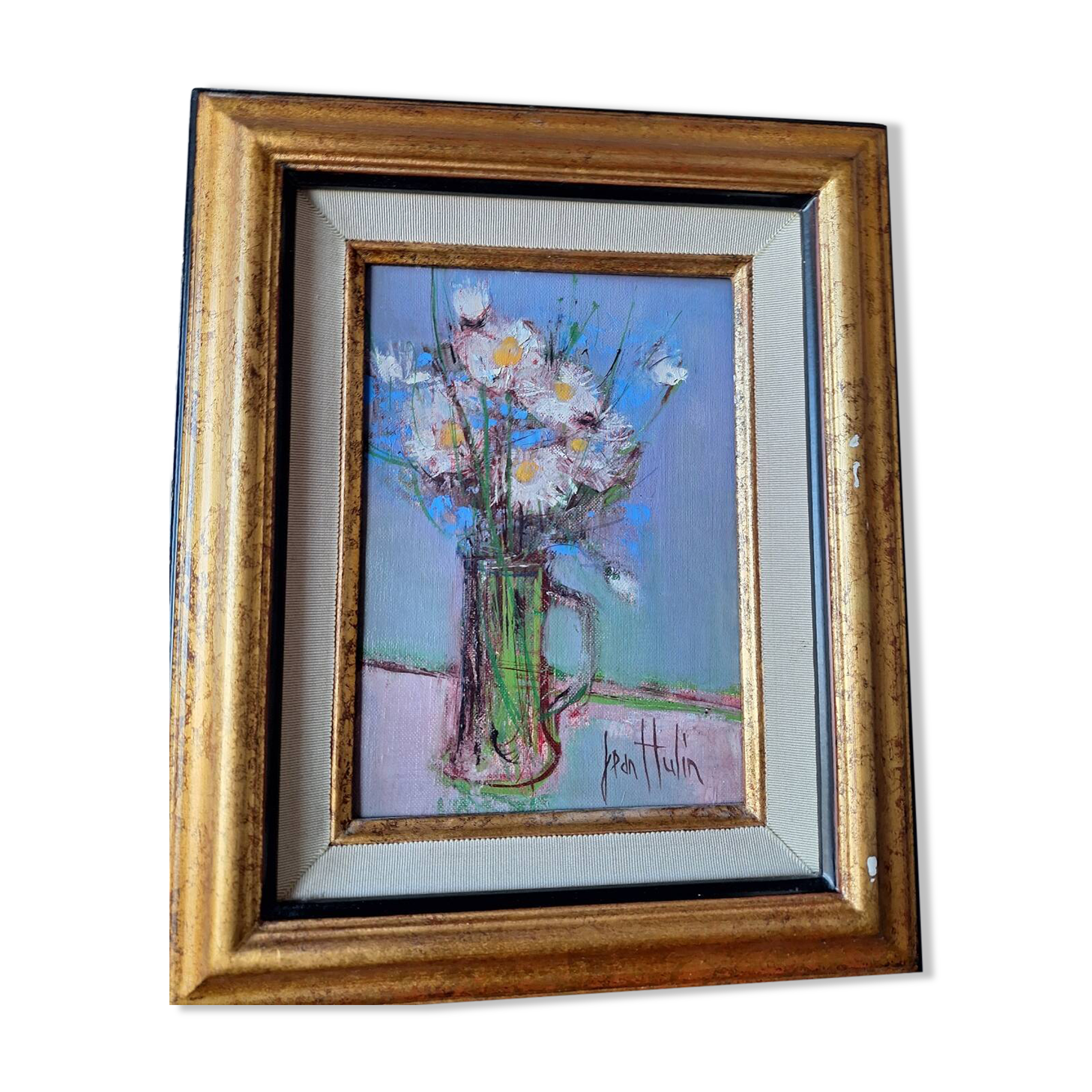 Oil on canvas signed Jean Hulin