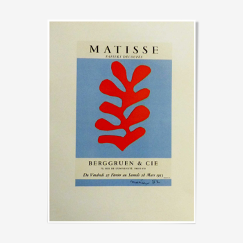 Lithographie Henri Matisse Mourlot 1959