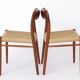 Large Set of 8 Niels Otto Møller Teak Dining Chairs – Model 75 (1950s)