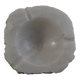 White marble ashtray