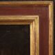 Antique painting Jesus and Herod from 17th century