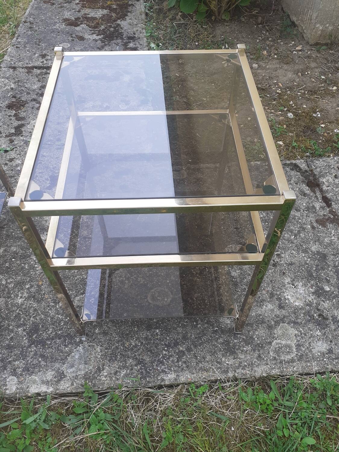 Paire de bouts de canapé