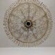 Suspension vintage XL en broderie de coton