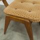 4 chairs and 2 Lounge armchairs by Roger Landault, ABC edition, 1950.