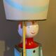 Vintage soldier floor lamp Suzanne bonnichon