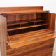 Afra & Tobia Scarpa Walnut secretary chest of drawers for Molteni, 1970 Italy
