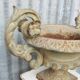 Early 19th Century cast iron Planter with scrolled foliate Handles