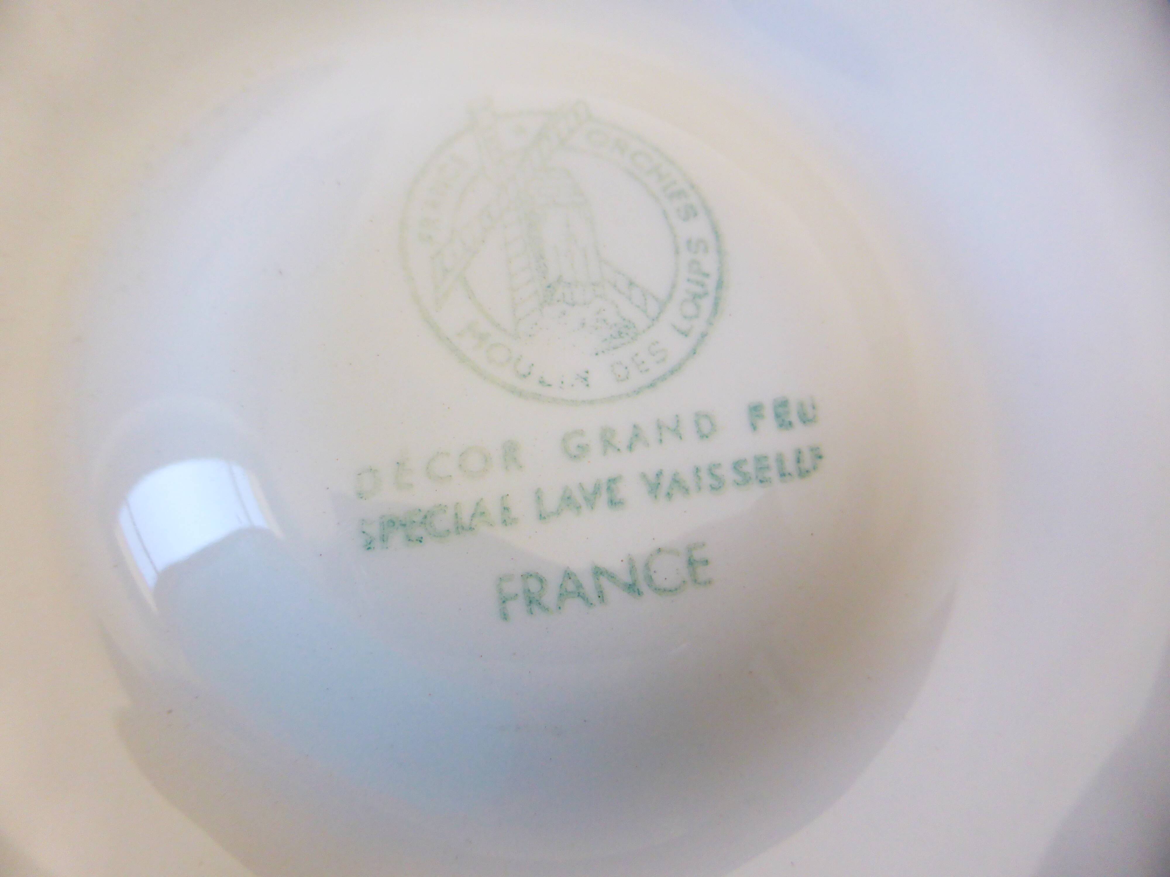 4 oyster plates Moulin des Loups 2106174