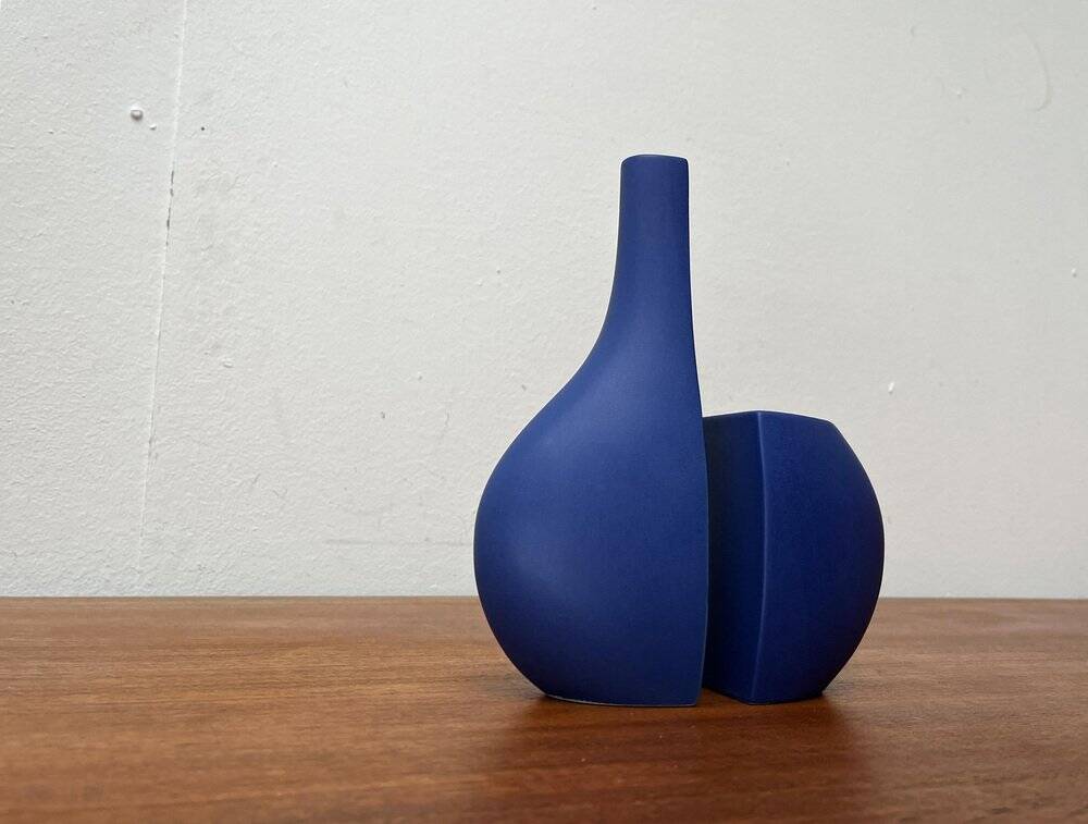 Postmodern minimalist vases from Bel Mondo, Italy, 1980s, set of 2.