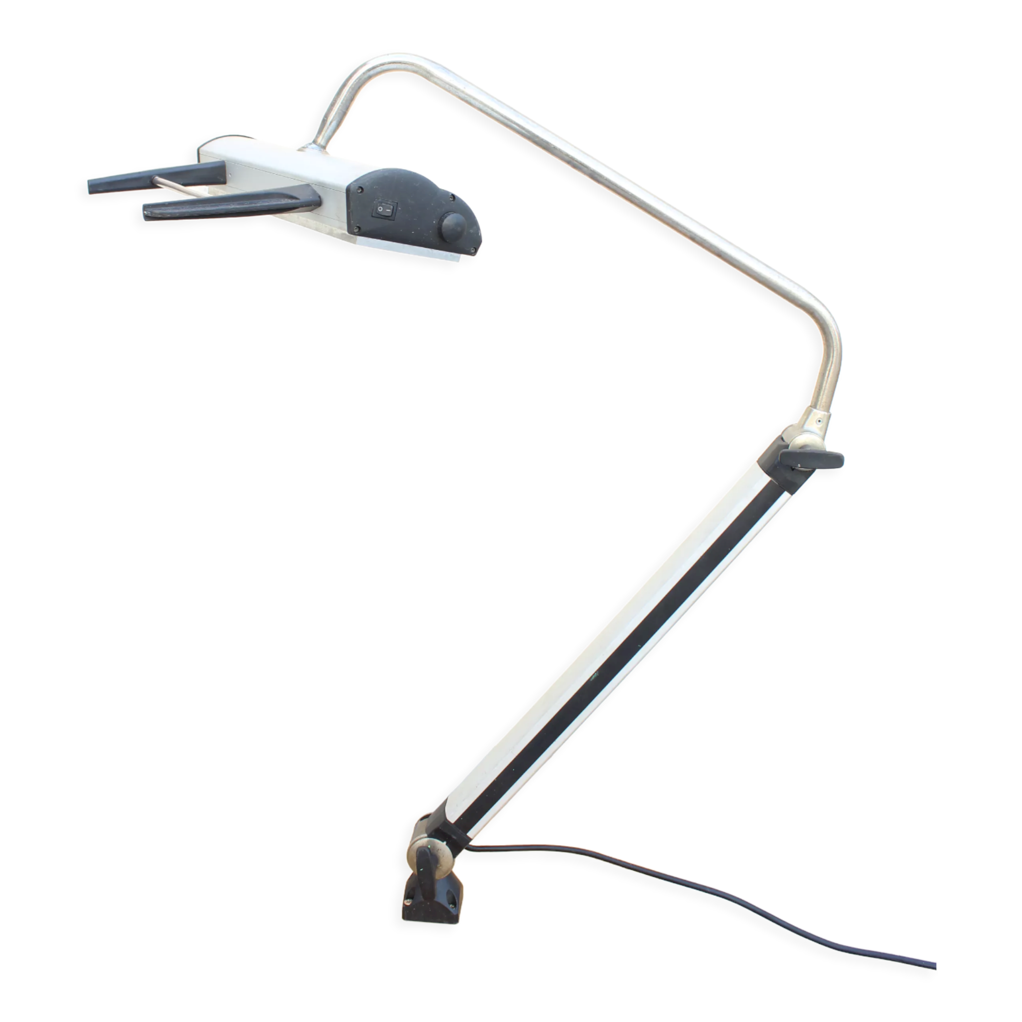 Old desk lamp, workshop, architect industrial style