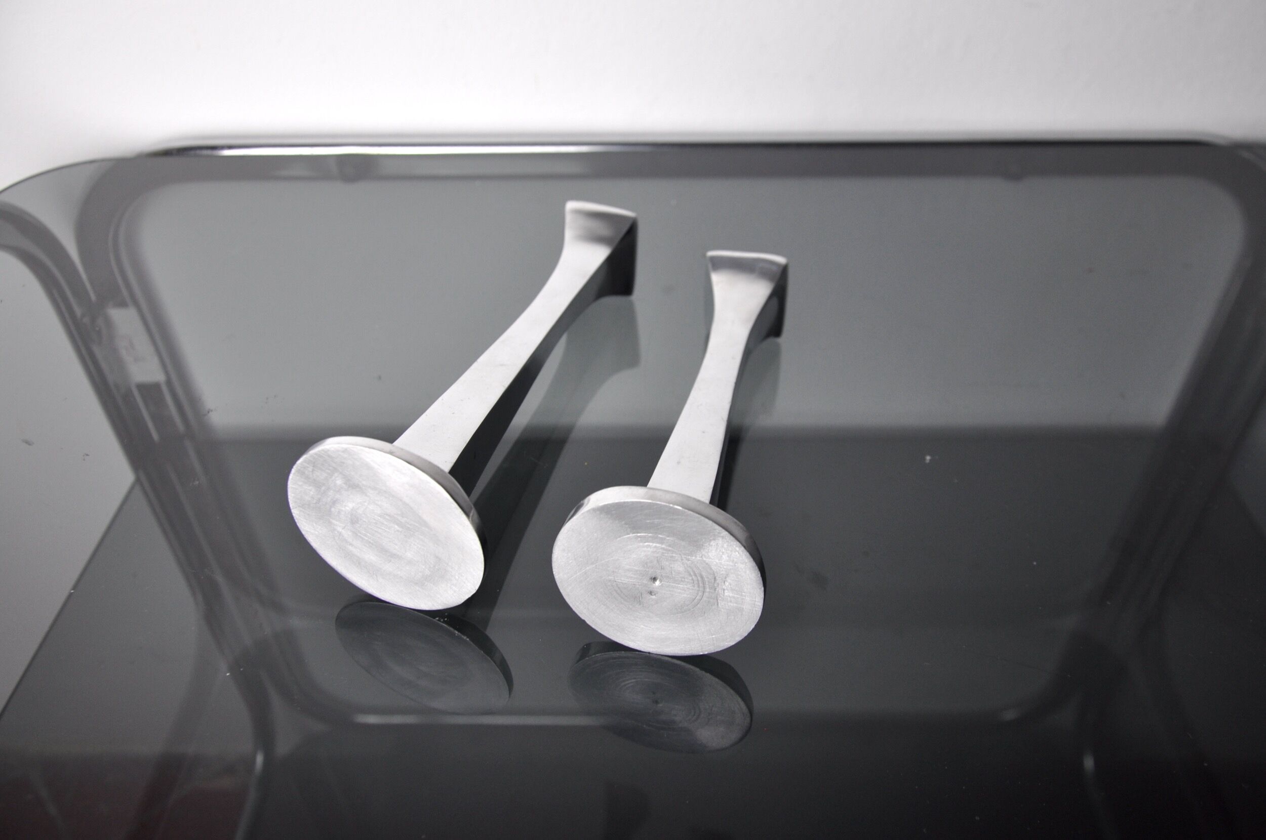 Pair of candlesticks by Arte3, 1980, Spain