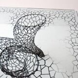 Anacleto Spazzapan 'Miura' table, unique piece from the 2000s