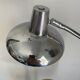 Vintage lamp 1960 industrial desk chrome vice - 60 cm