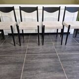 Set of 4 Baumann “Silva” chairs, Scandinavian, 1970s