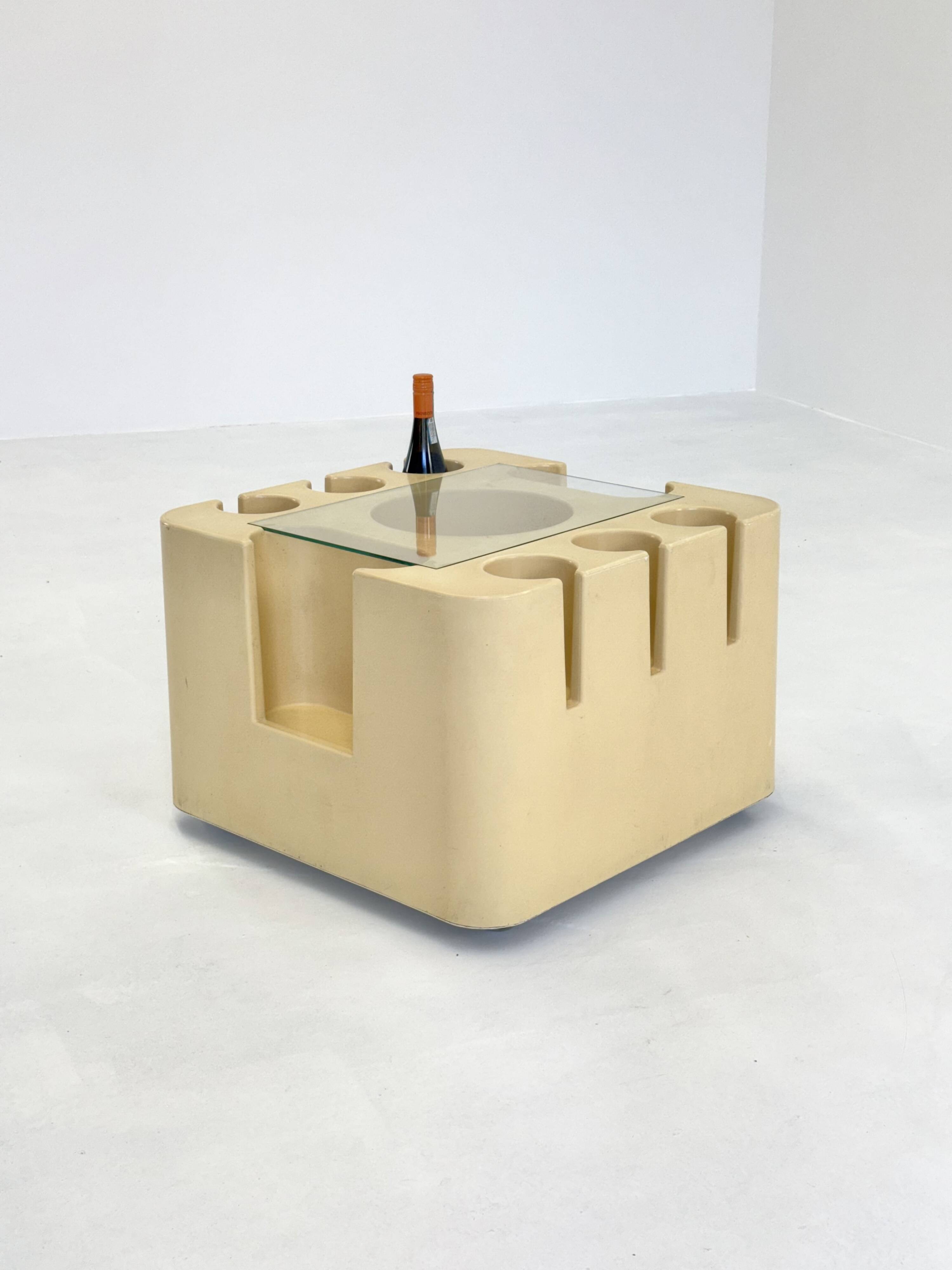 Bacco Bar Coffee Table by Sergio Mazza for Artemide 1967