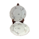Old Theodore Haviland muslin porcelain plates
