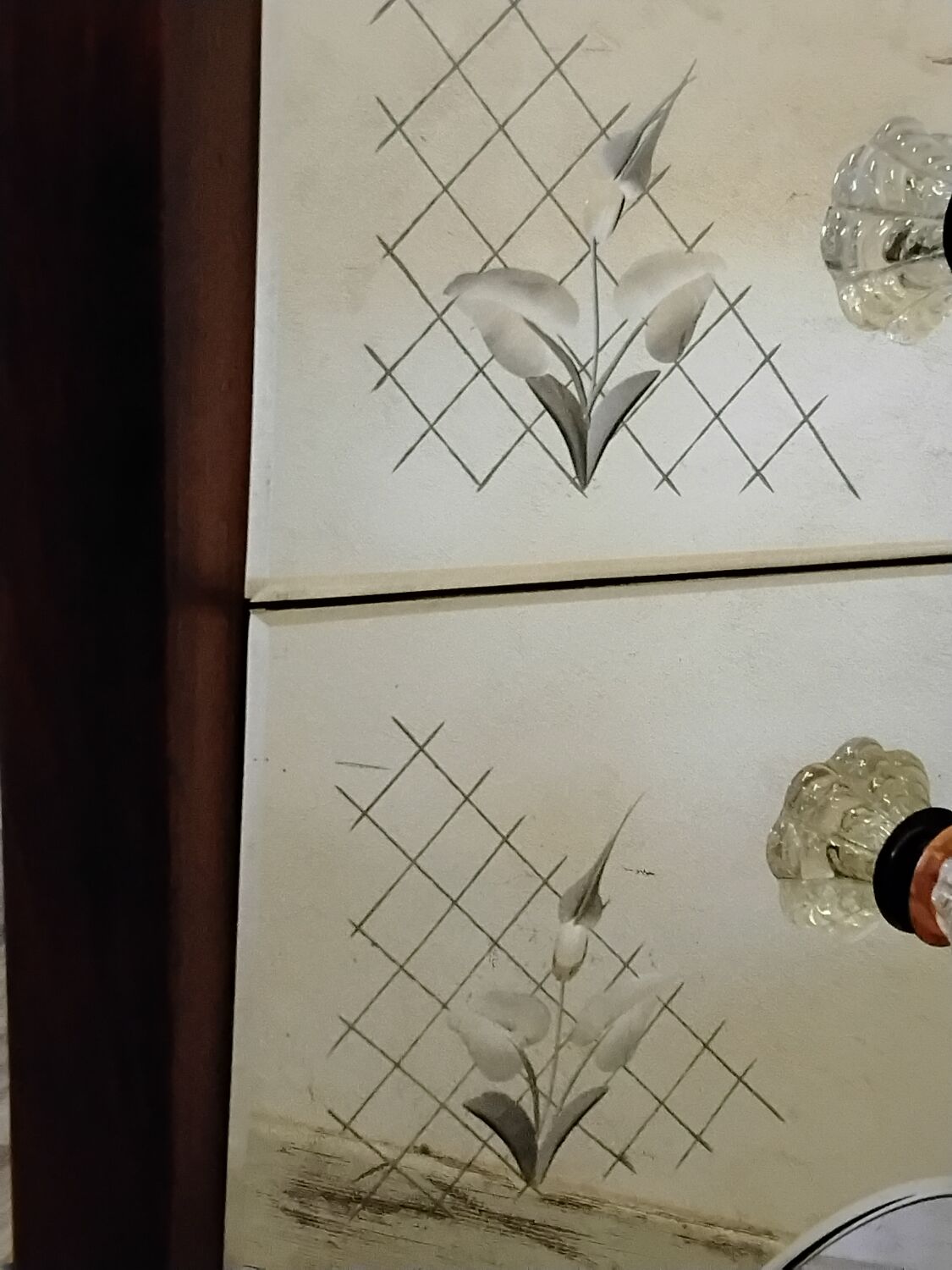 Art Deco Venetian style bedside table