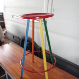 Multicolored stool 1960s
