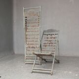 Chairs long time 1900 outside metal