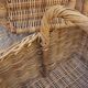 Wicker picnic basket
