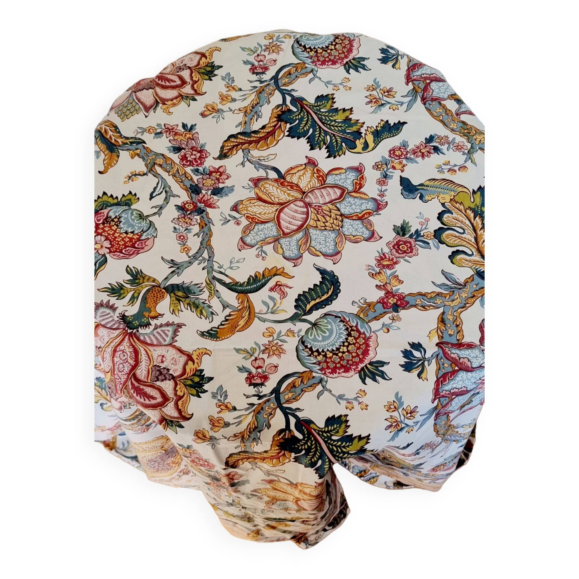 Tablecloth 250x150 and 12 towels 50x50 by Paula Marrot (1902-1987) painter on canvas