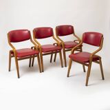 Dining chair by ludbik volak, czechoslovakia, 1970s