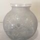 Vase ball signed Lorrain France