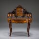 Coiffeuse en noyer Louis Philippe antique, 1860