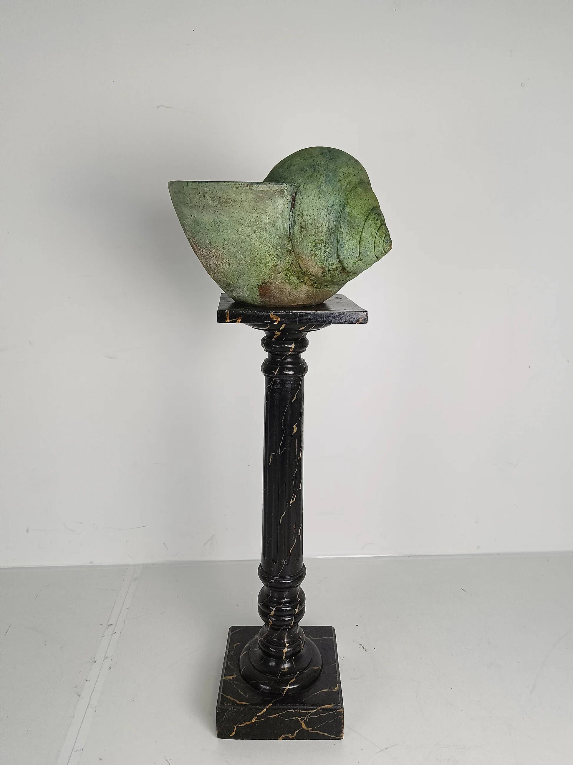 Beautiful terracotta cochlea with amazing patina