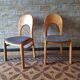 Pair of Danish Morten dining chairs designed by Niels Koefoed