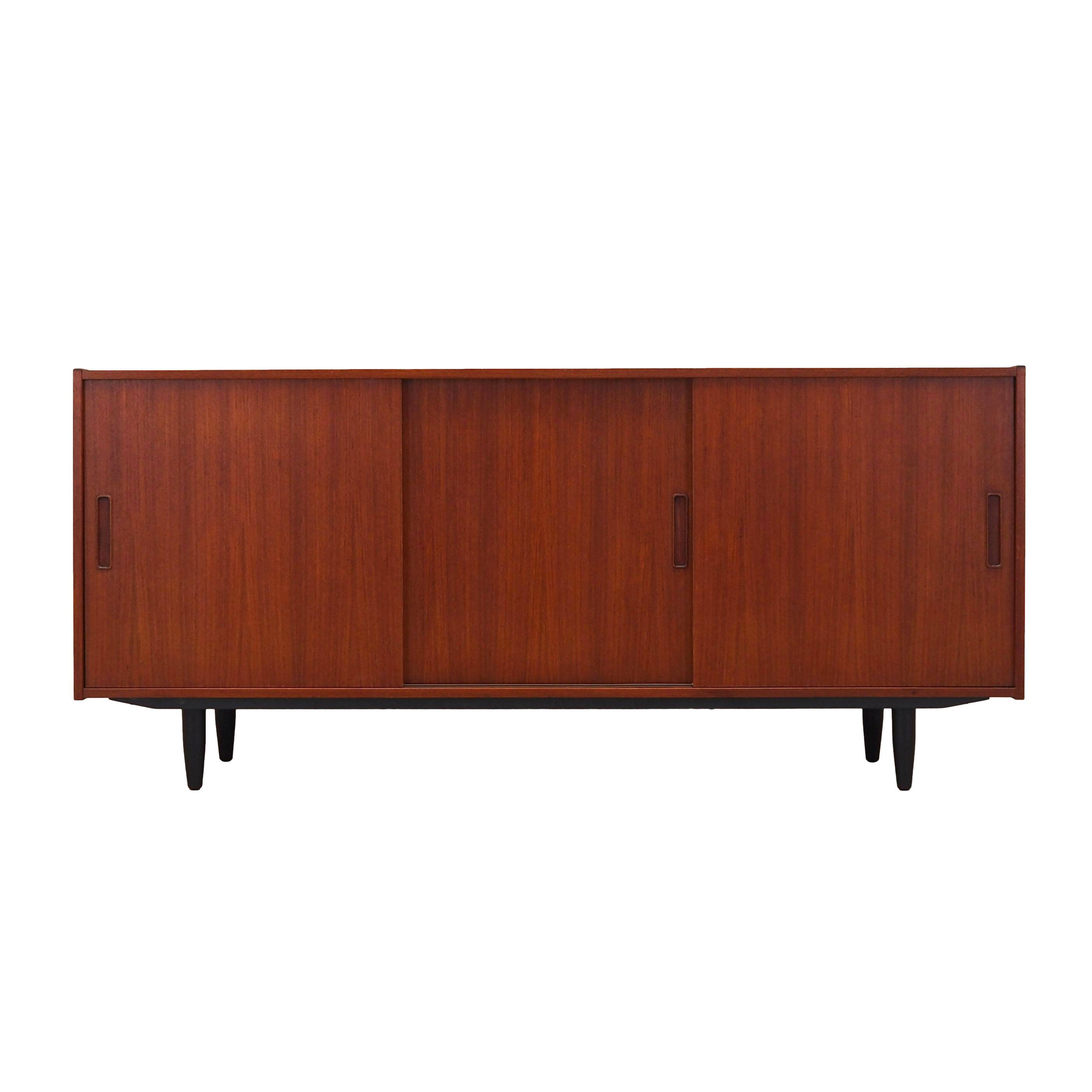Teak sideboard, Danish design, 1970s, production: Denmark