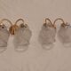 Pair wall lamp Hollywood Regency