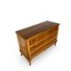 Commode italienne en noyer du milieu du siècle, années 1960.